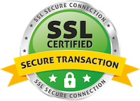 SSL sertified secure transaction